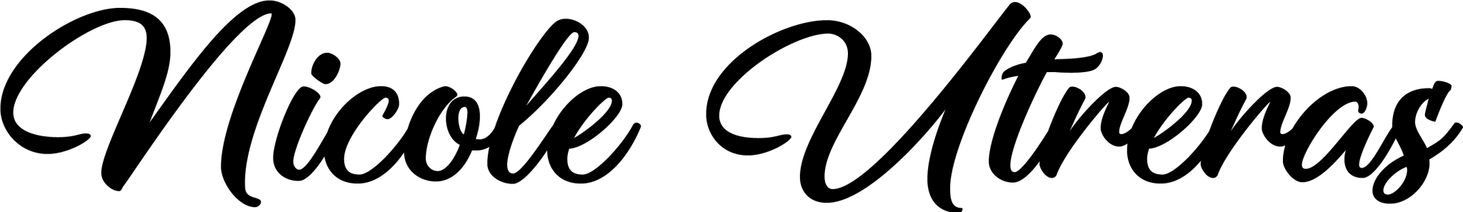 Nicole Utreras Logo